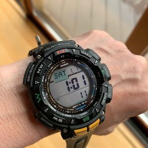 NEW Casio Men’s Pathfinder 3 Sensor Sport Watch